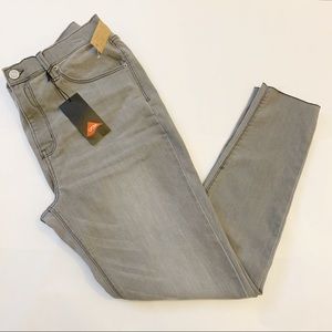 🌺2/$15 Mudd Grey High-Rise Ankle Jeggings Size 15